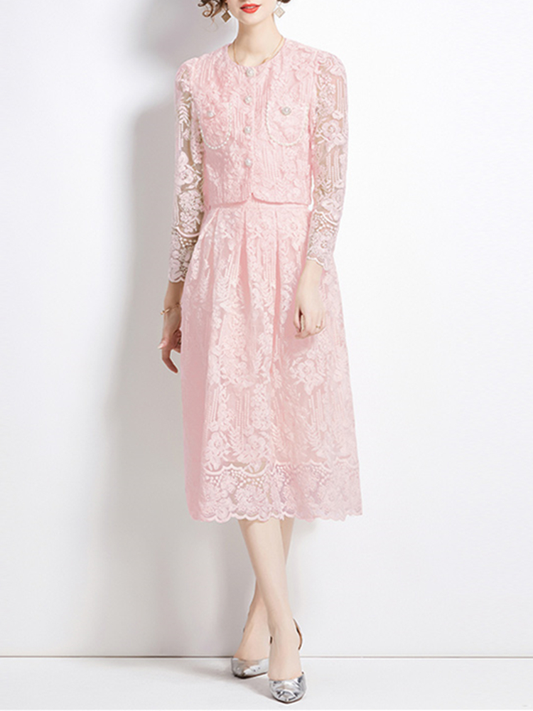 Street Fashion Brazil - Autumn Brazil Fashion Small Fragrance Lace