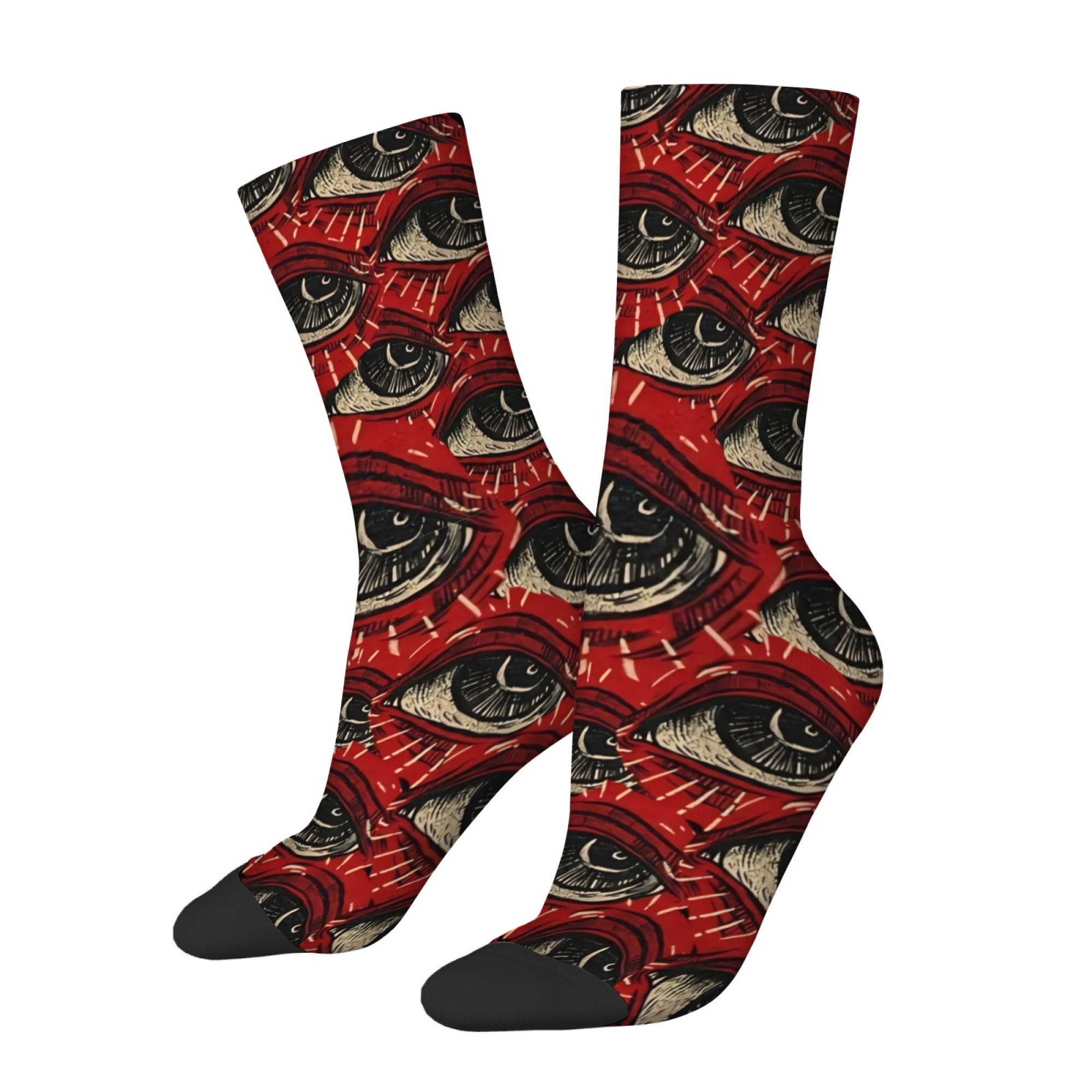Quirky Street Fashion - Funny and Scary Eye Print Men's
