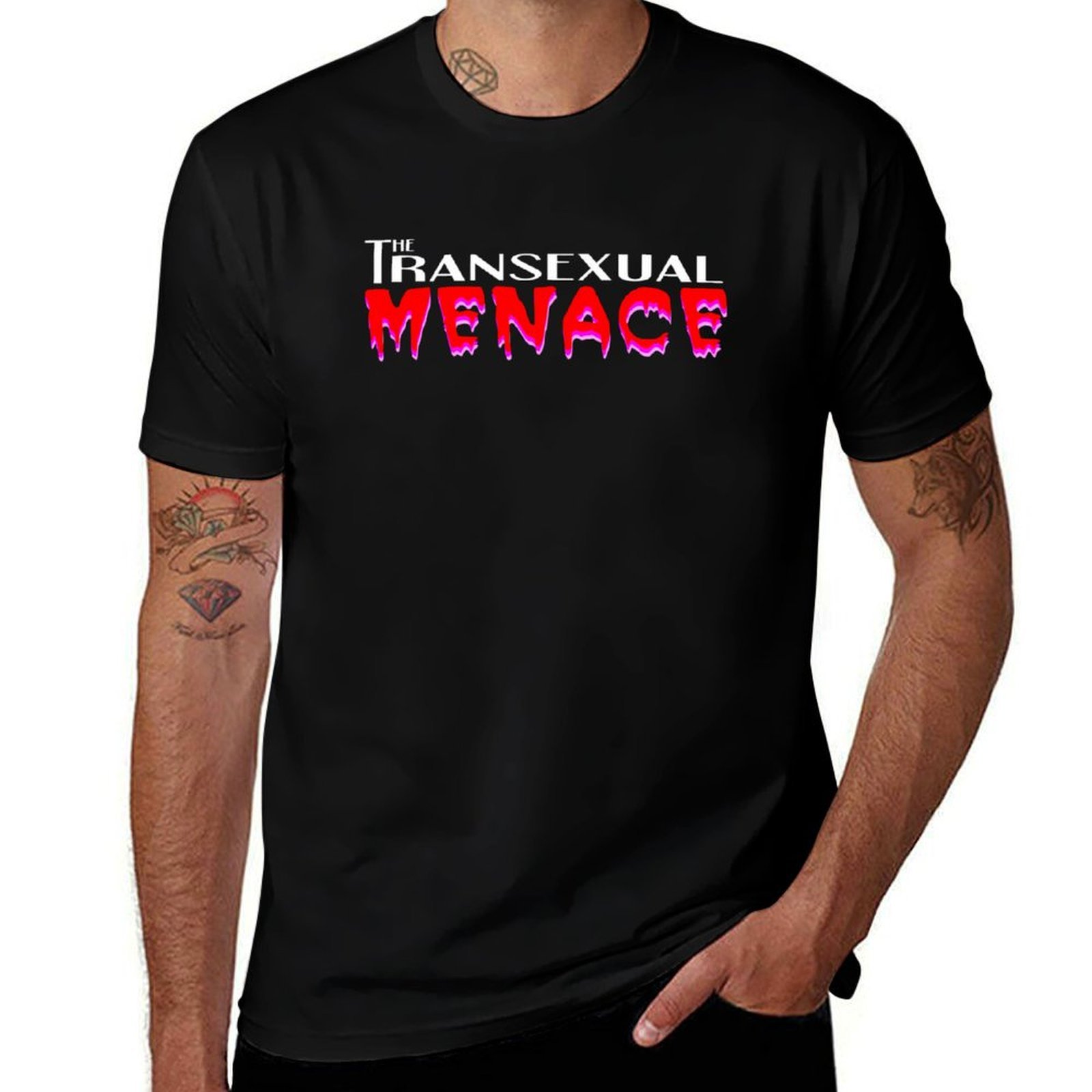 Street Fashion History - The Transexual Menace (Mimeographic History) T-Shirt