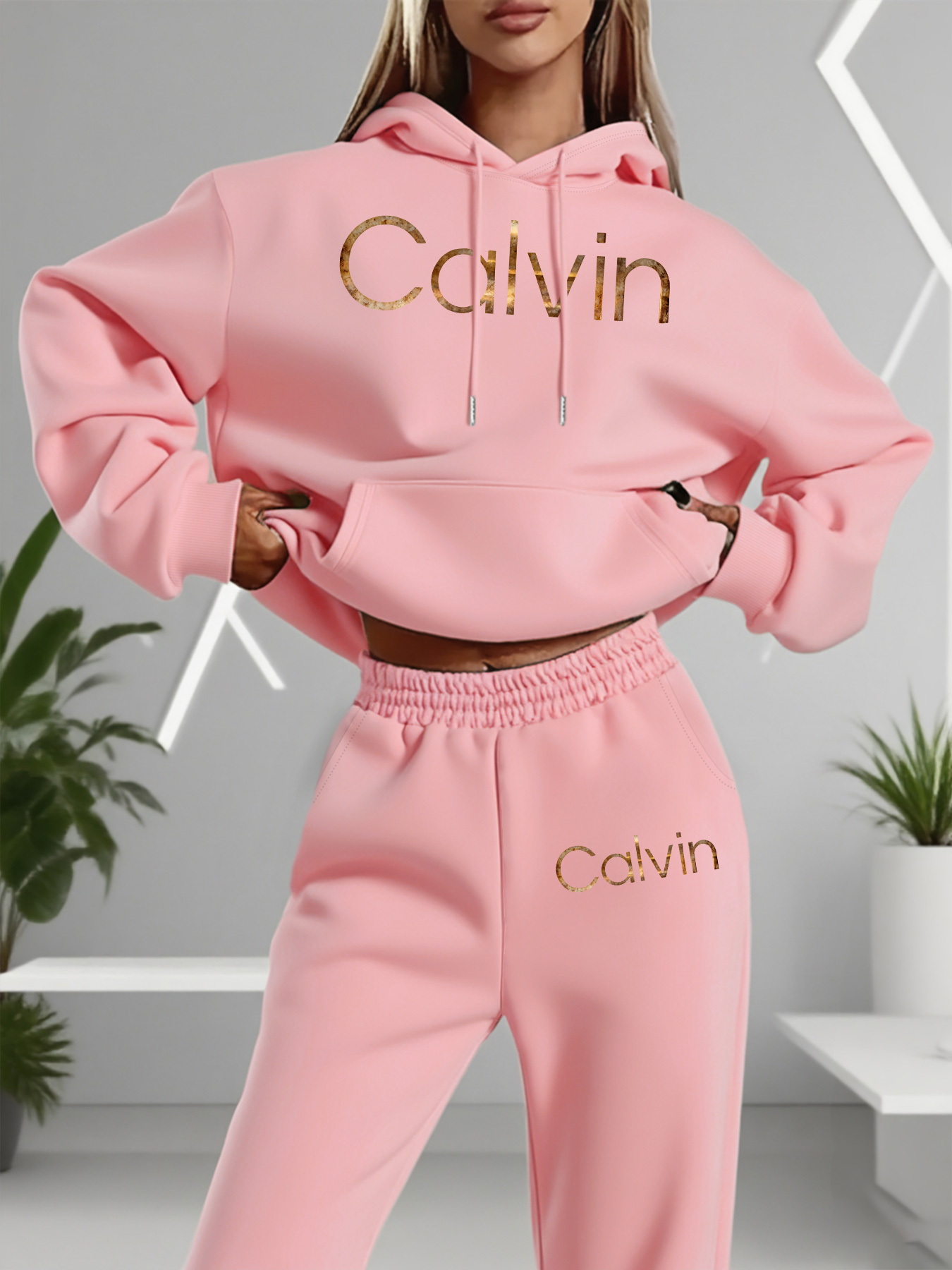 Street Fashion Us - Women's fashion pullover and pants set,