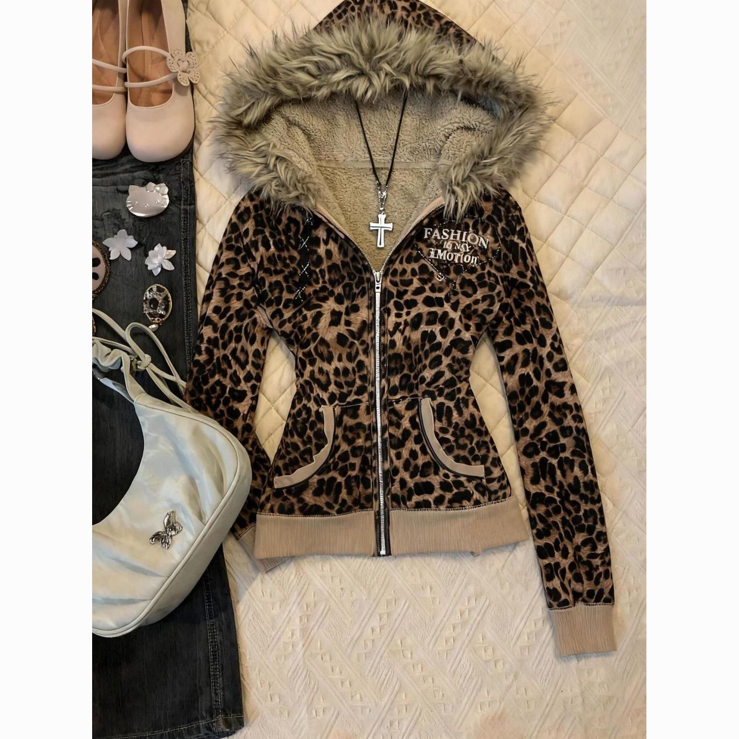 Street Fashion Model - New Model Retro American Hoodie Women's