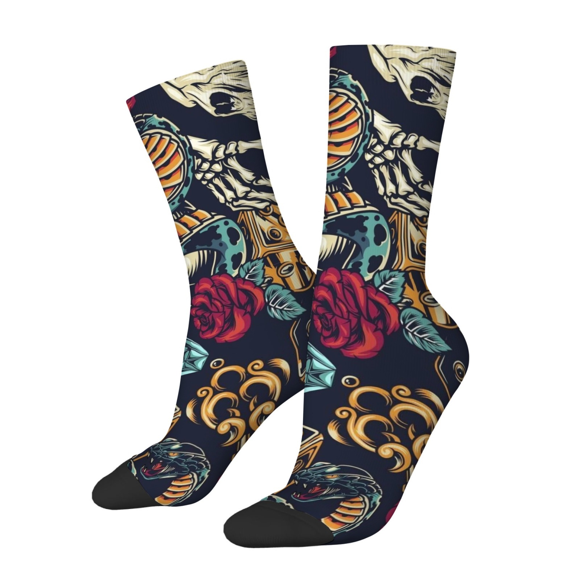Quirky Street Fashion - Street-style Quirky Hip-hop Harajuku Men's Socks