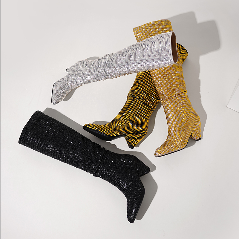 Fashion Spike Heels Crystal Lo - Street Fashion Dress recension och pris