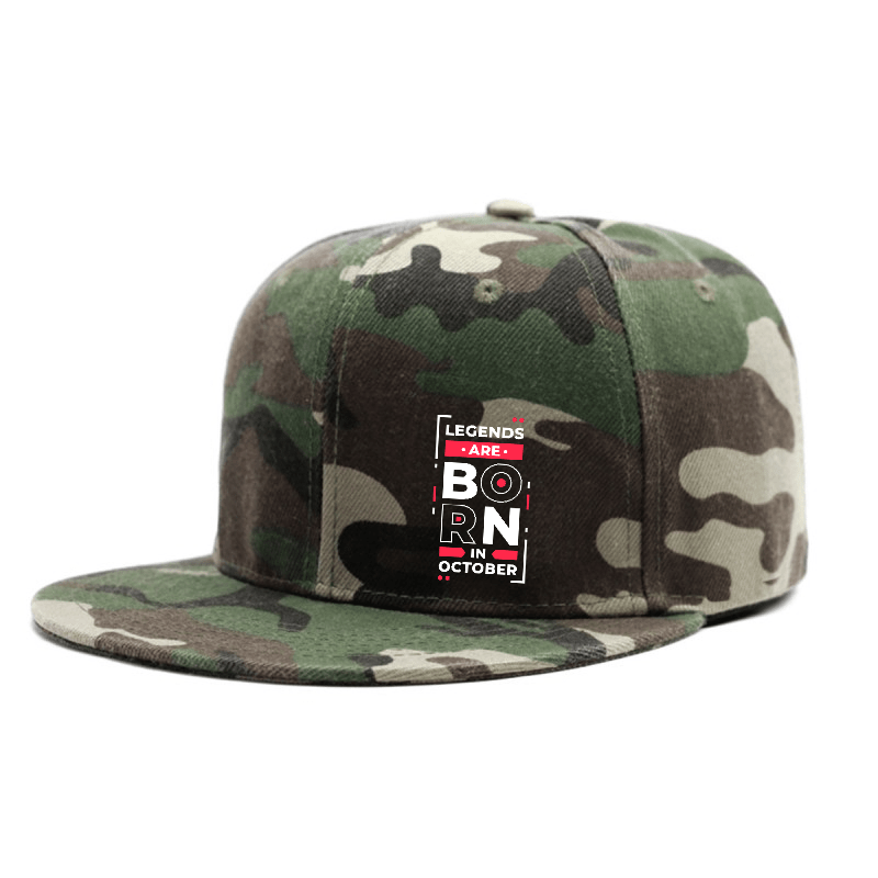 Fashionable Camouflage Flat-Br - Street Fashion Essentials recension och pris