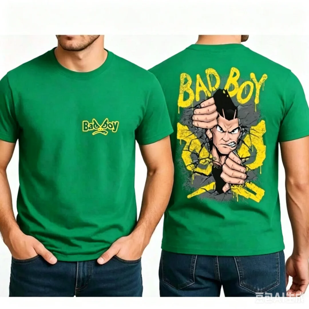 Fashion BAD BOY Crack Breakthr - Street Fashion For Boy recension och pris