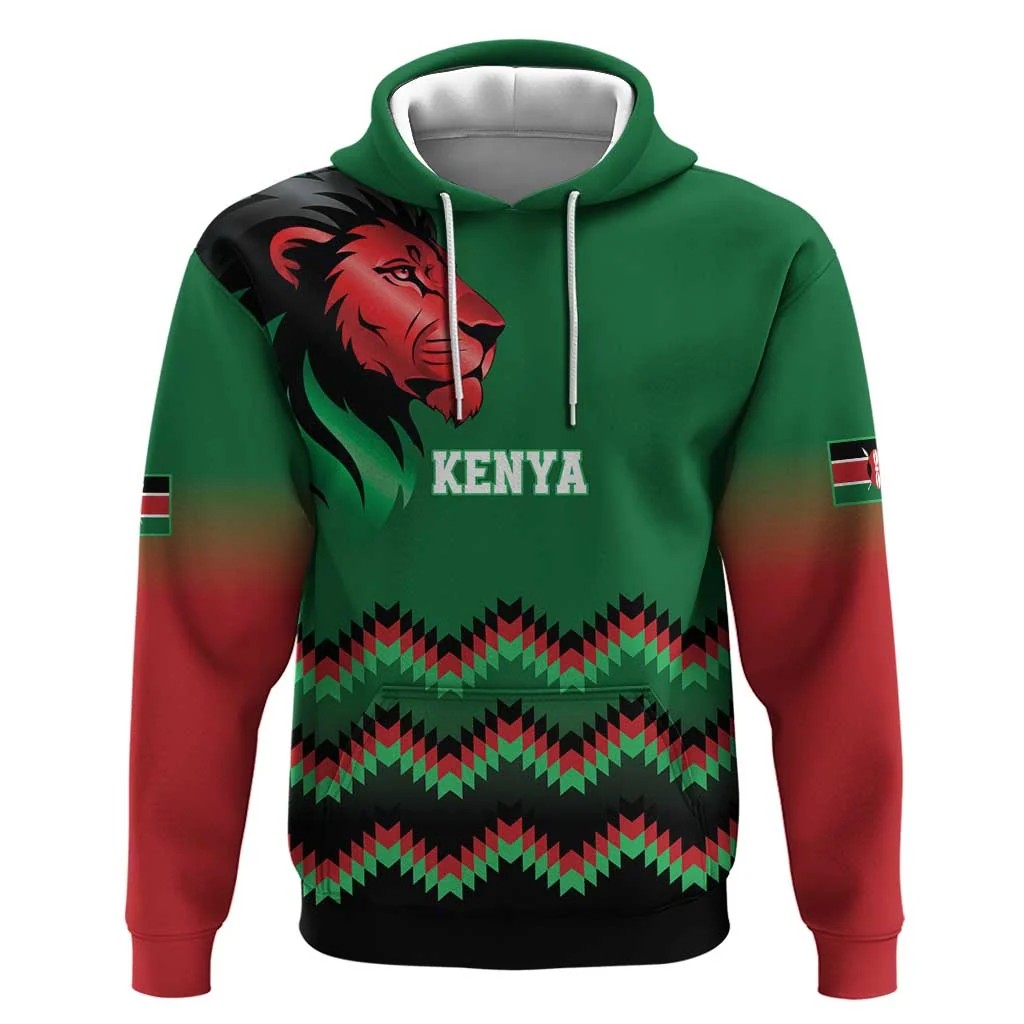 New Men's Kenya Football Hoodi - Street Fashion Kenya recension och pris