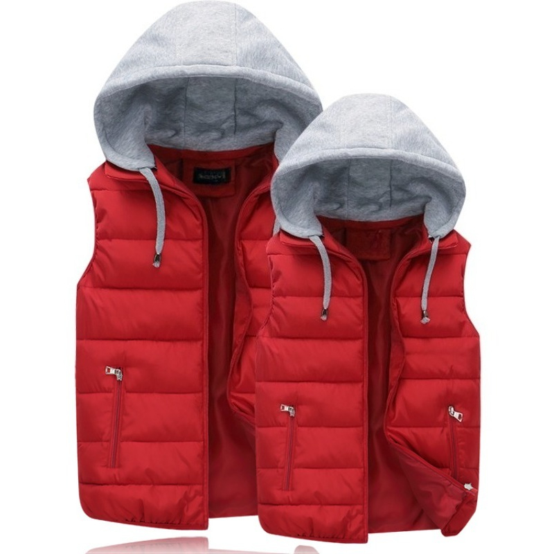 Down Cotton Padded Jacket Hooo - Puffer Vest Padded recension och pris