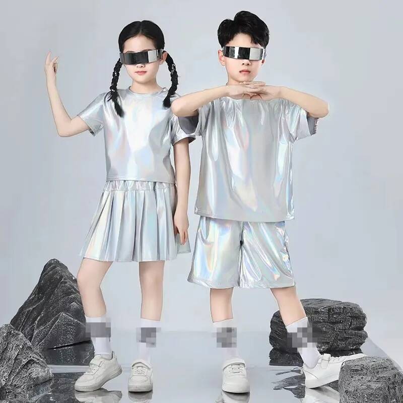 Boys and Girls Hip-hop Set Sil - Street Fashion For Boy recension och pris