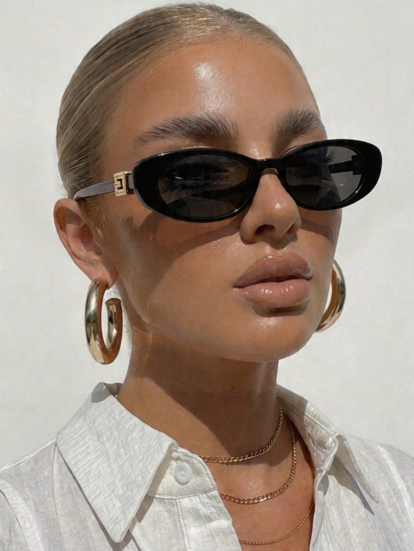 1pair Women Plastic Frame Casu - Street Fashion Essentials recension och pris