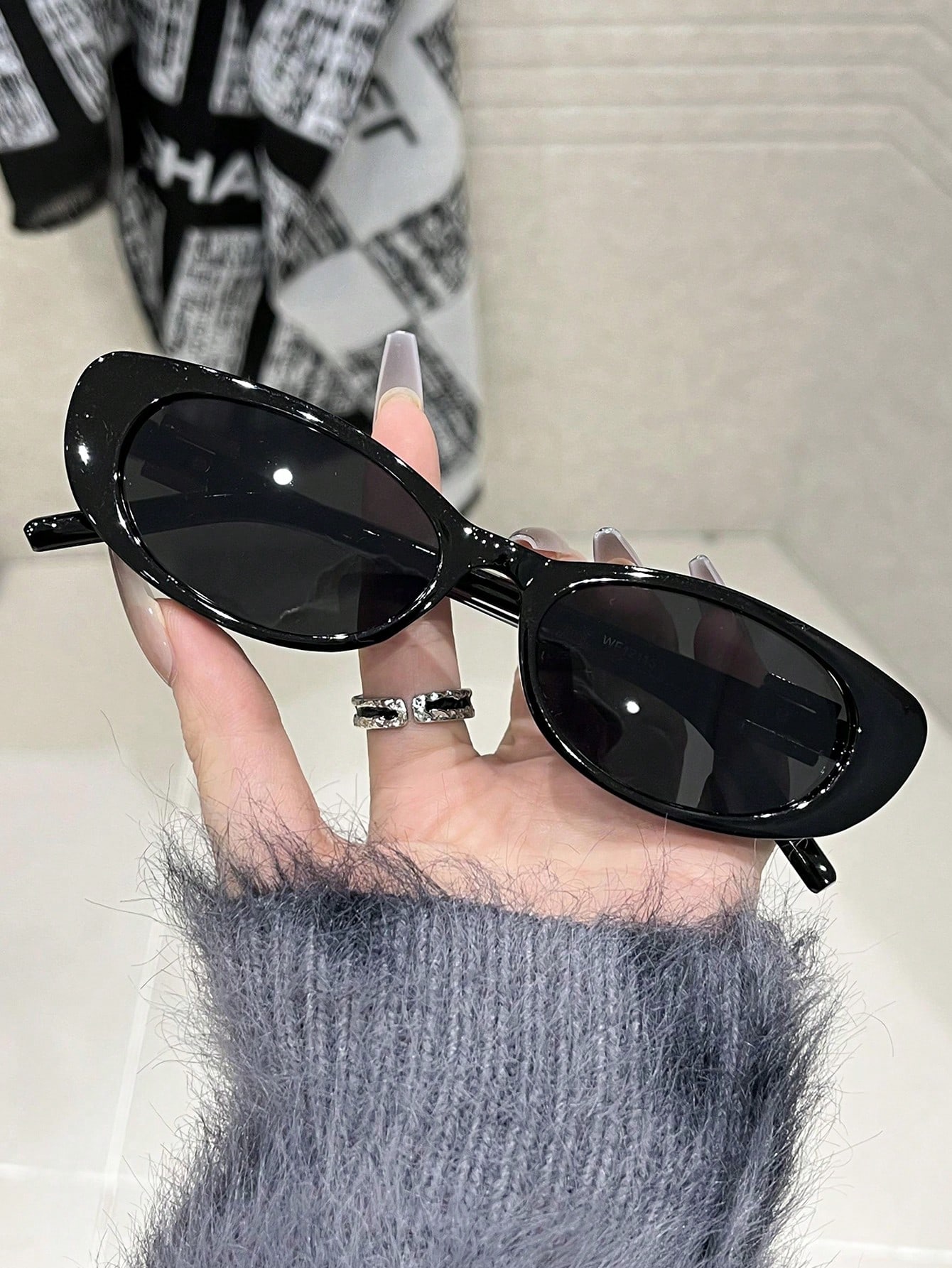1pair Women Plastic Frame Casu - Street Fashion Essentials recension och pris