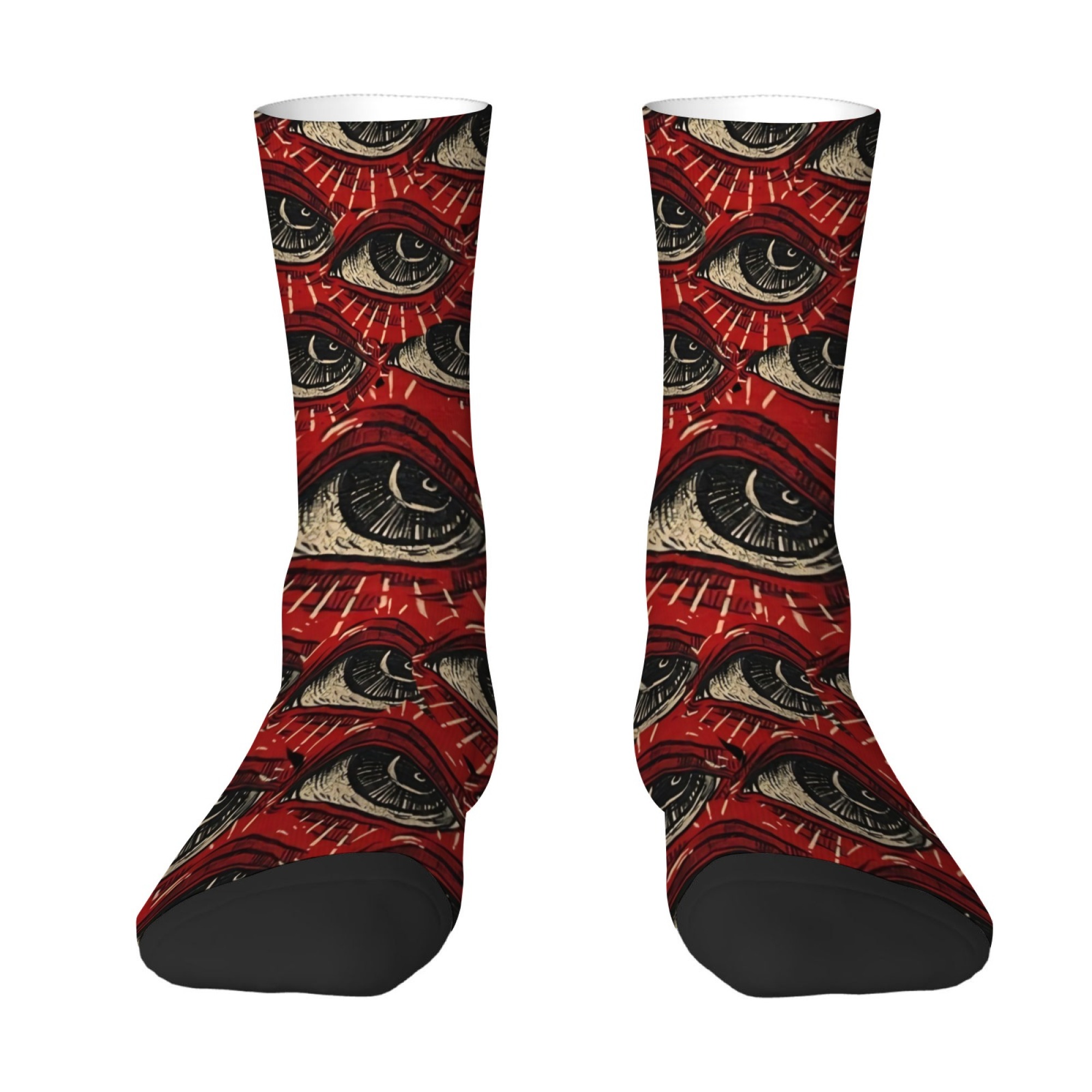Funny and Scary Eye Print Men' - Quirky Street Fashion recension och pris