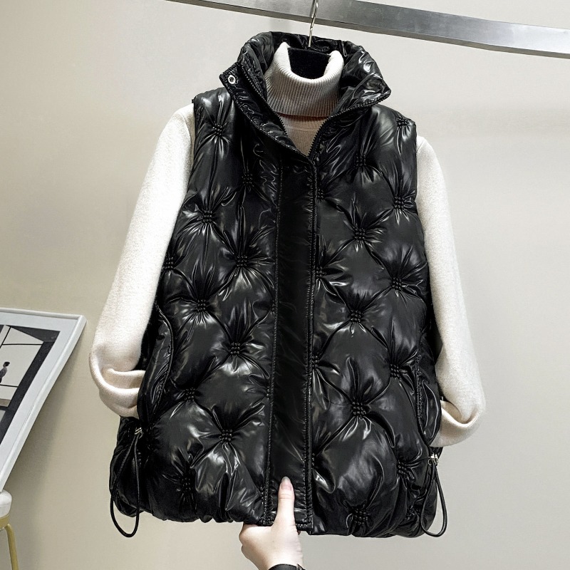 2025 New Down Cotton Waistcoat - Puffer Vest Padded recension och pris