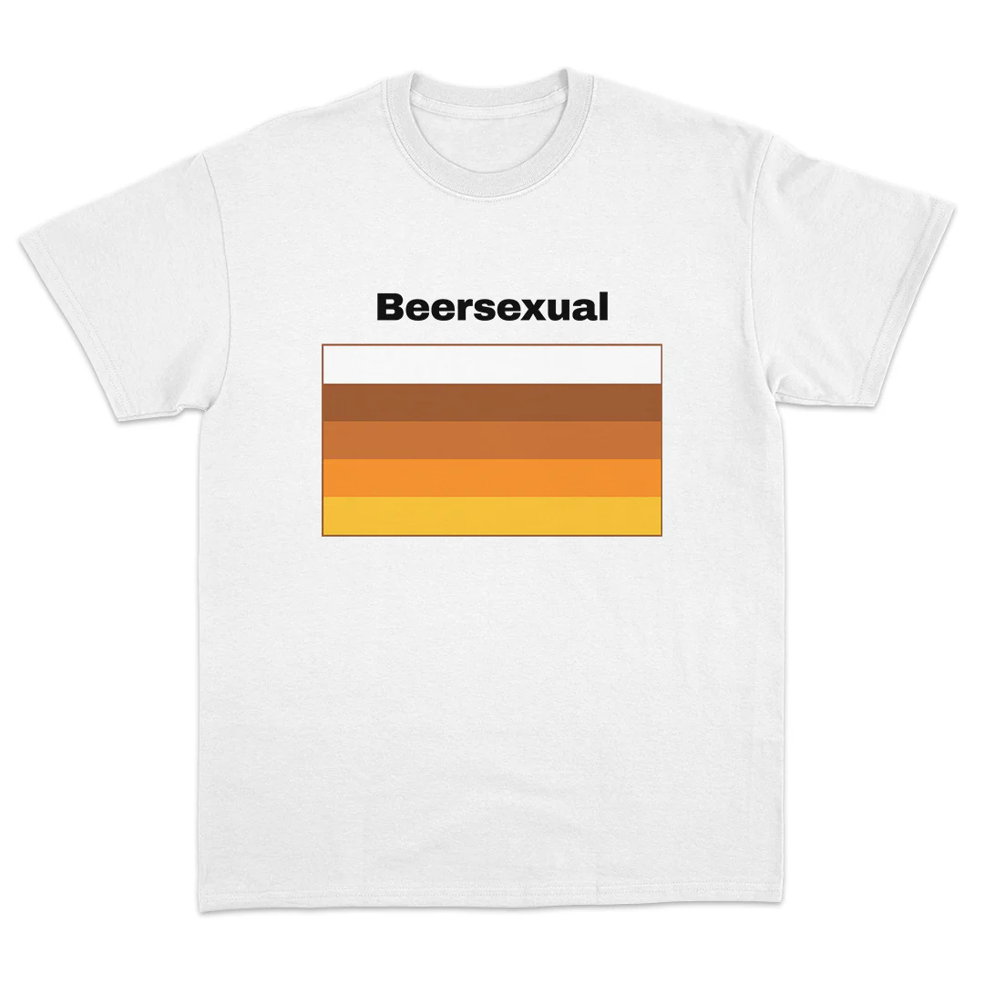 Beersexual Flag T-Shirt Men Wo - Street Fashion Usa recension och pris