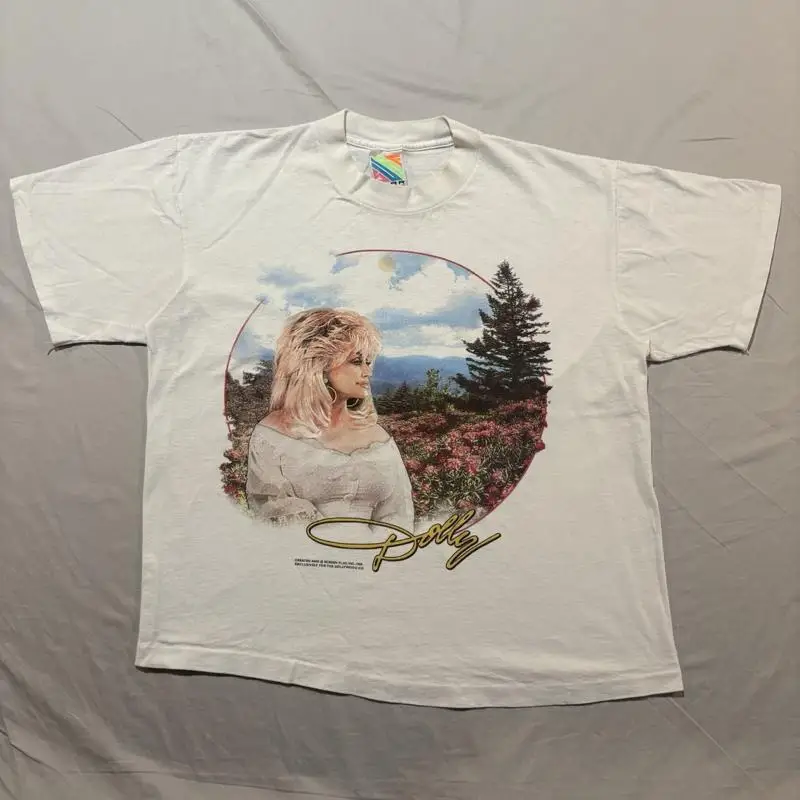 Vintage Dolly Parton 90S T Shi - Street Fashion Usa recension och pris