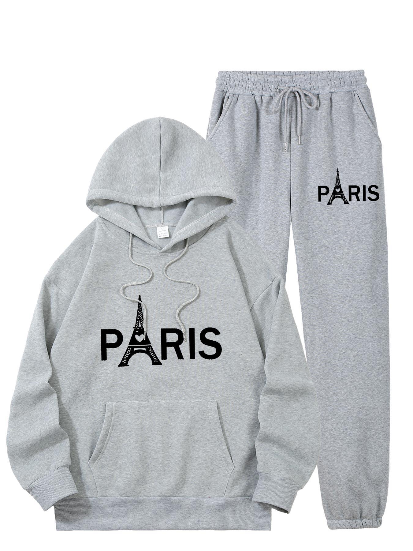 Ladies Paris Eiffel Tower Prin - Street Fashion Us recension och pris