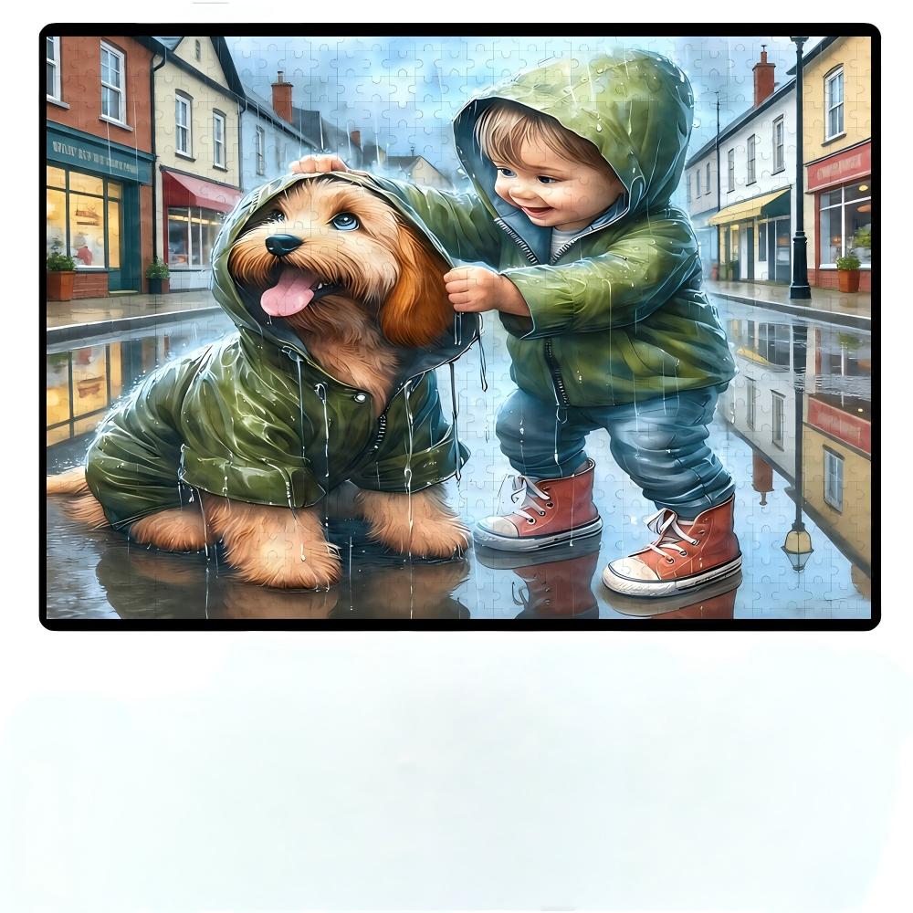 Cartoon Animal Jigsaw Puzzle,K - Street Fashion For Boy recension och pris