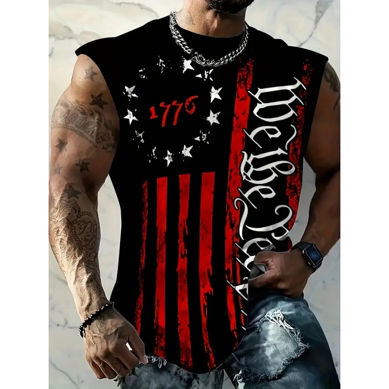 3D Print American Flag Tank To - Street Fashion Usa recension och pris