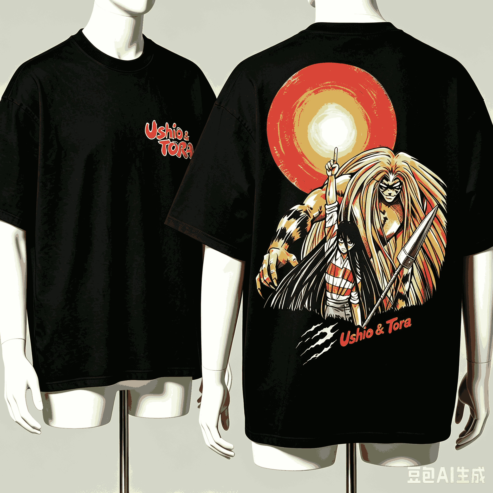 Ushio & Tora Anime Lover T-shi - Street Fashion Model recension och pris