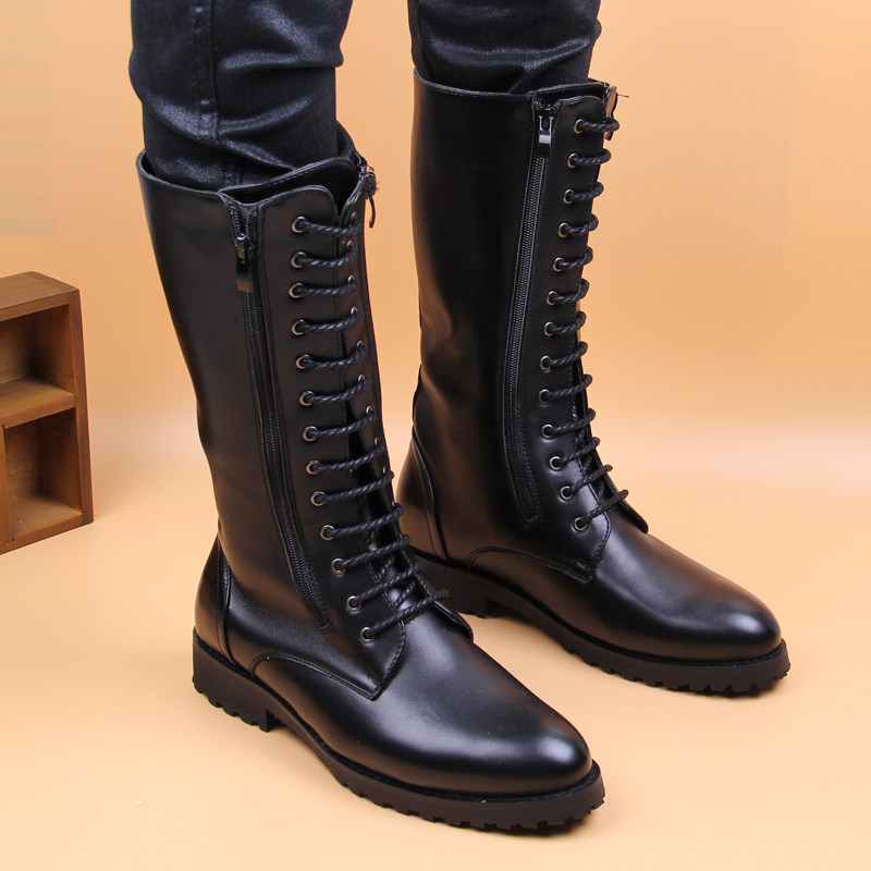men's luxury fashion high boot - Street Fashion Dress recension och pris