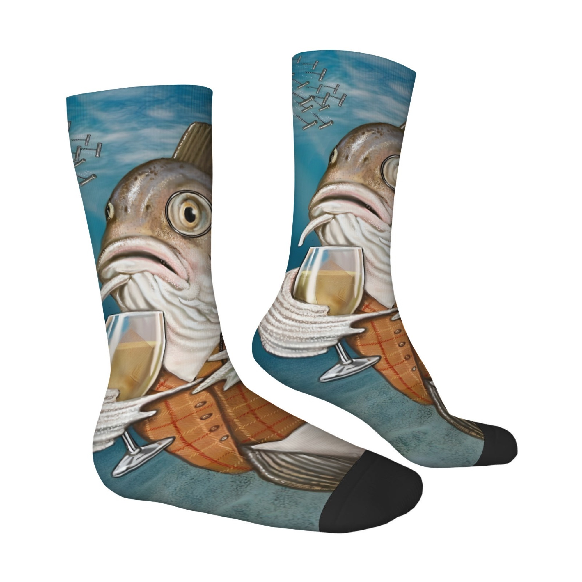 Funny and Quirky Fish Print Me - Quirky Street Fashion recension och pris