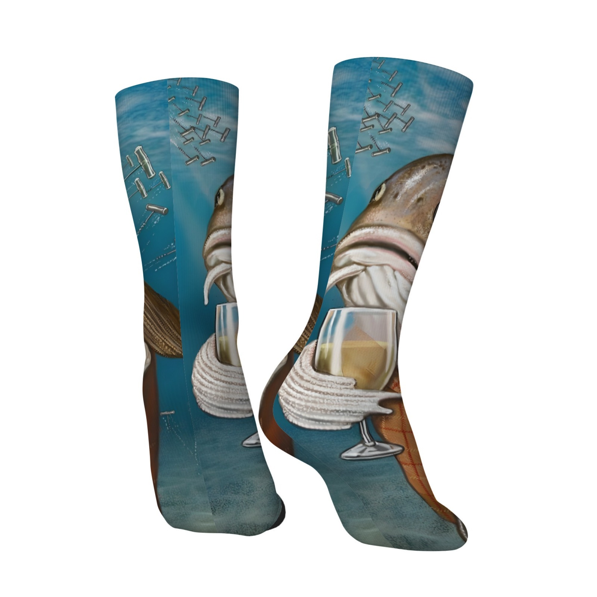 Funny and Quirky Fish Print Me - Quirky Street Fashion recension och pris