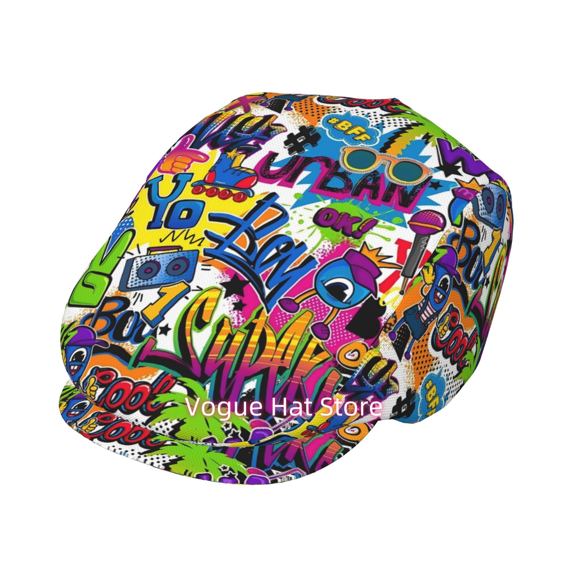 1pc of Street Art-Inspired Ber - Street Fashion Essentials recension och pris