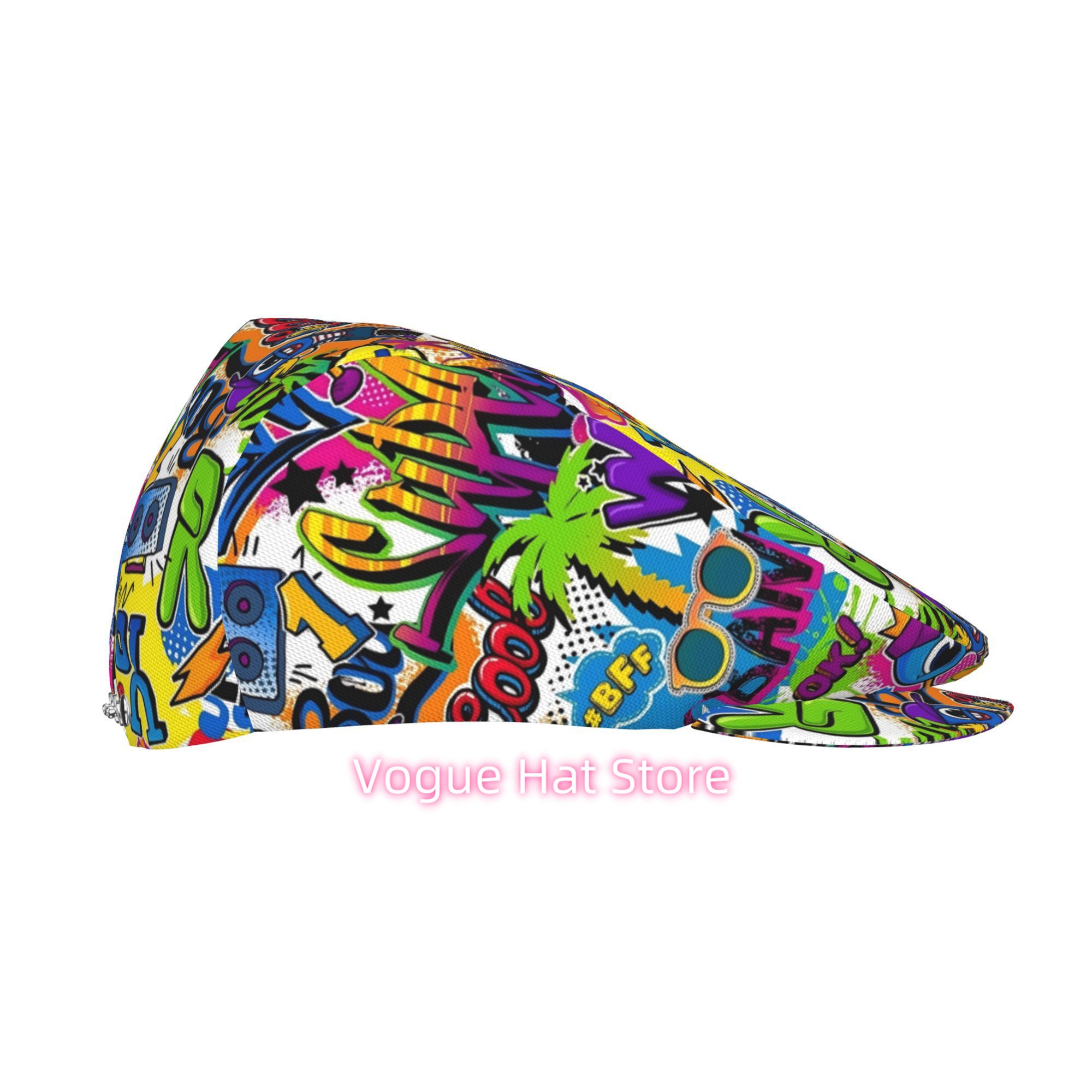 1pc of Street Art-Inspired Ber - Street Fashion Essentials recension och pris