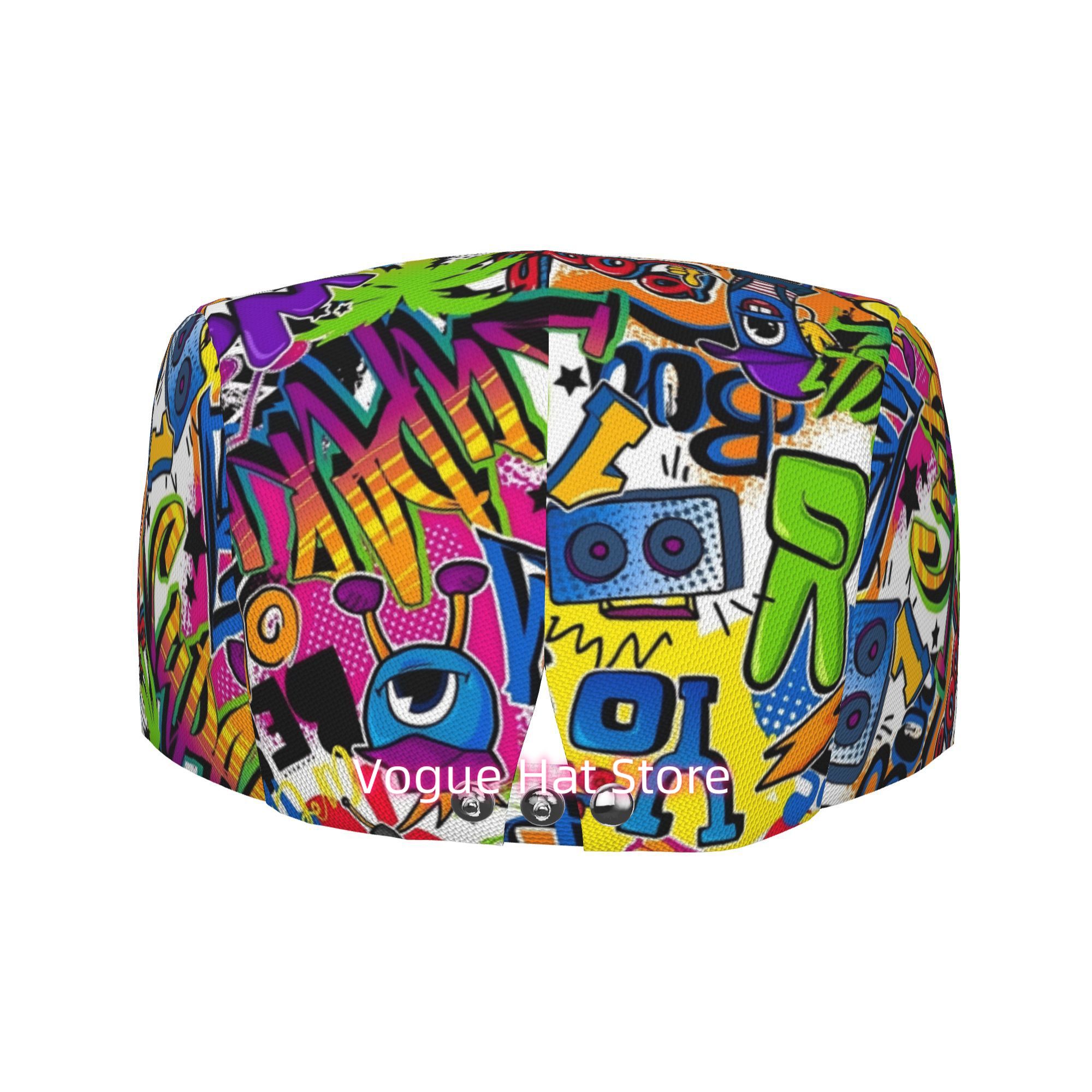 1pc of Street Art-Inspired Ber - Street Fashion Essentials recension och pris