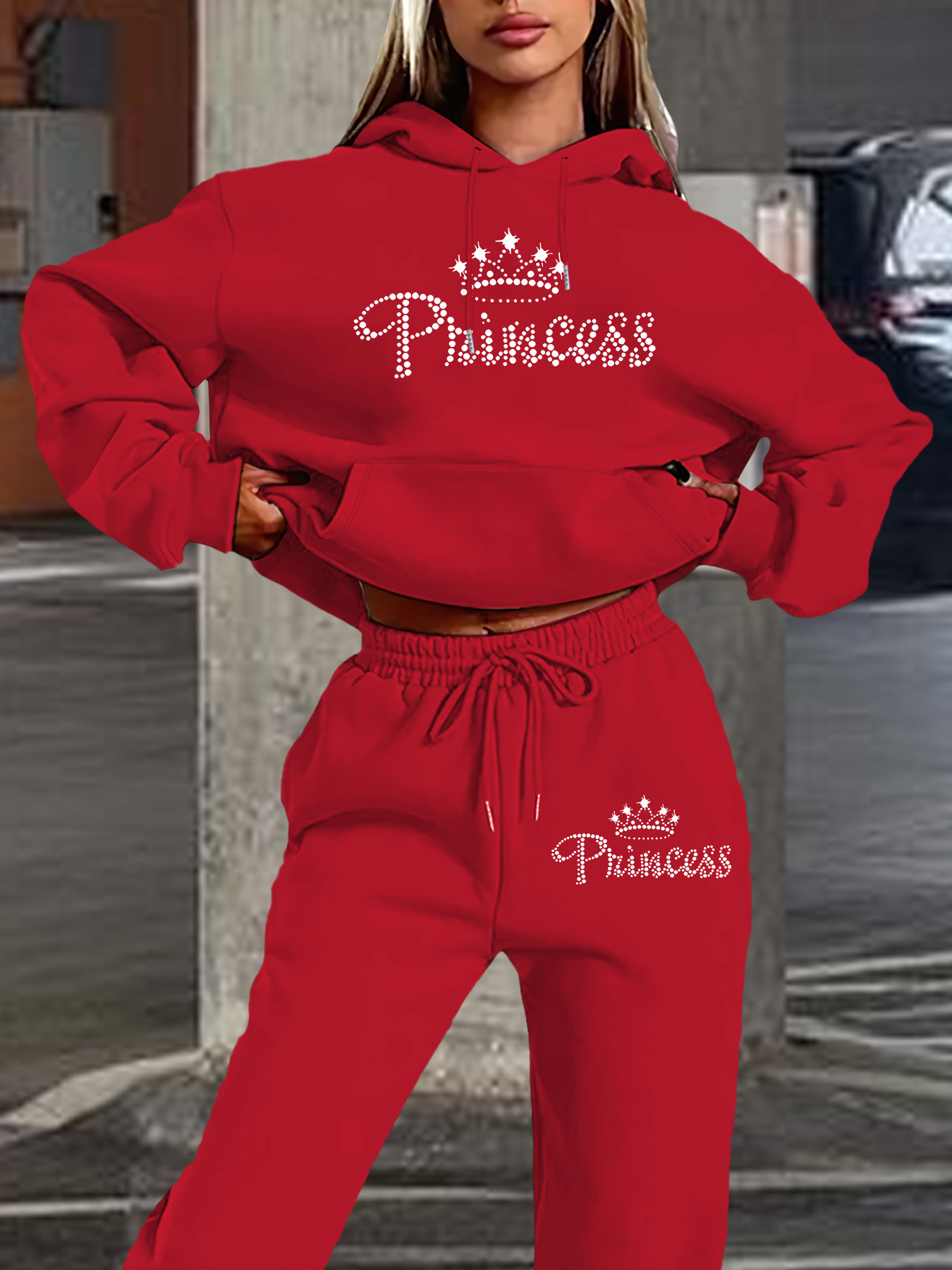 Women 2026 New 2Pcs Hoodie & S - Street Fashion Us recension och pris