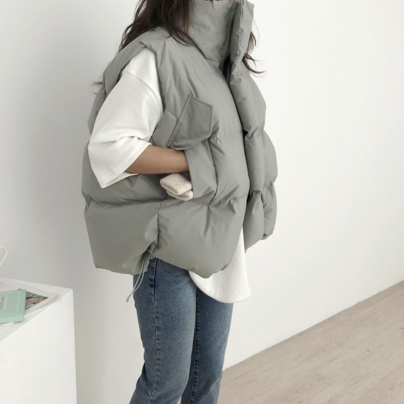 Women's Cotton-padded Jacket 2 - Puffer Vest Padded recension och pris