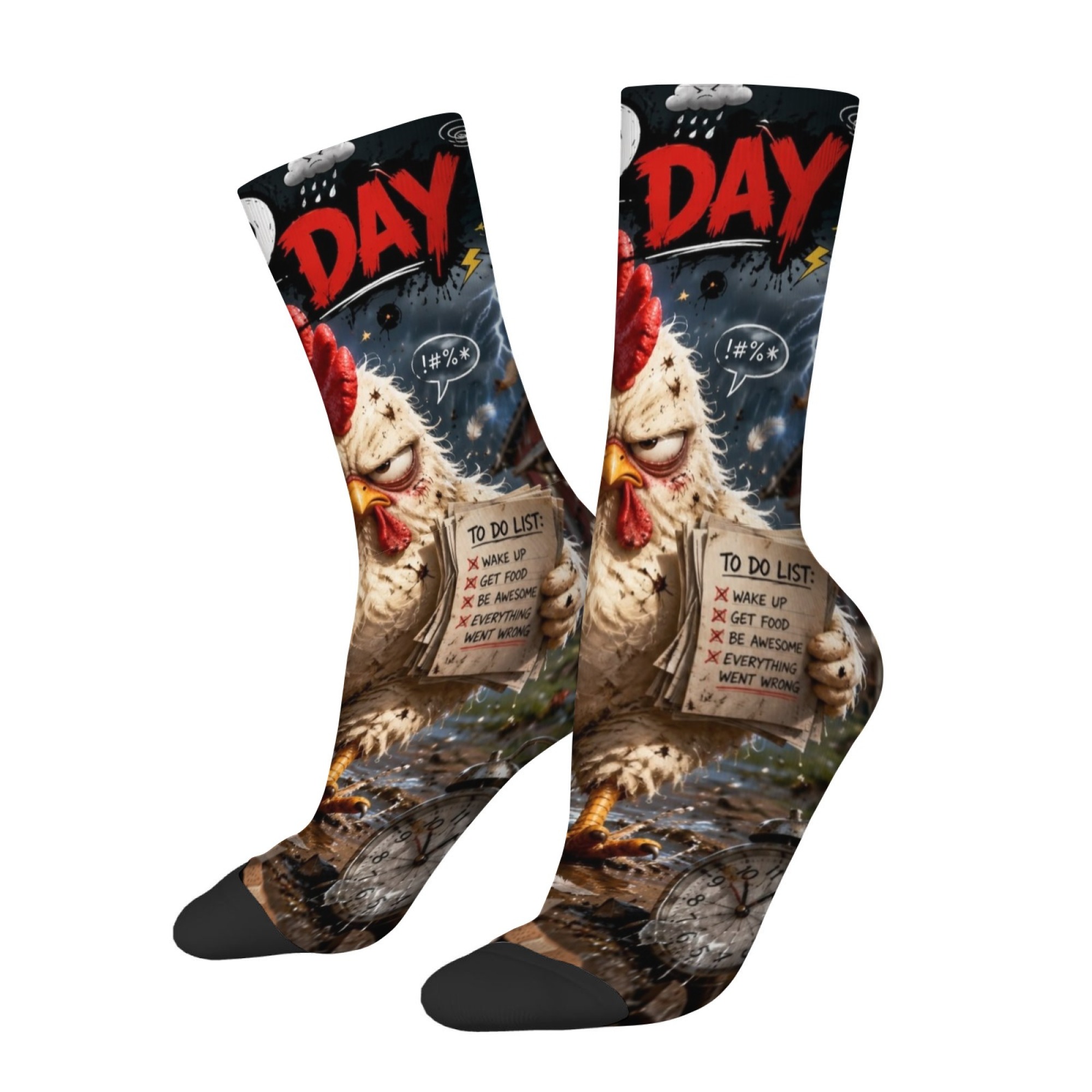 Funny and Quirky Rooster Print - Quirky Street Fashion recension och pris