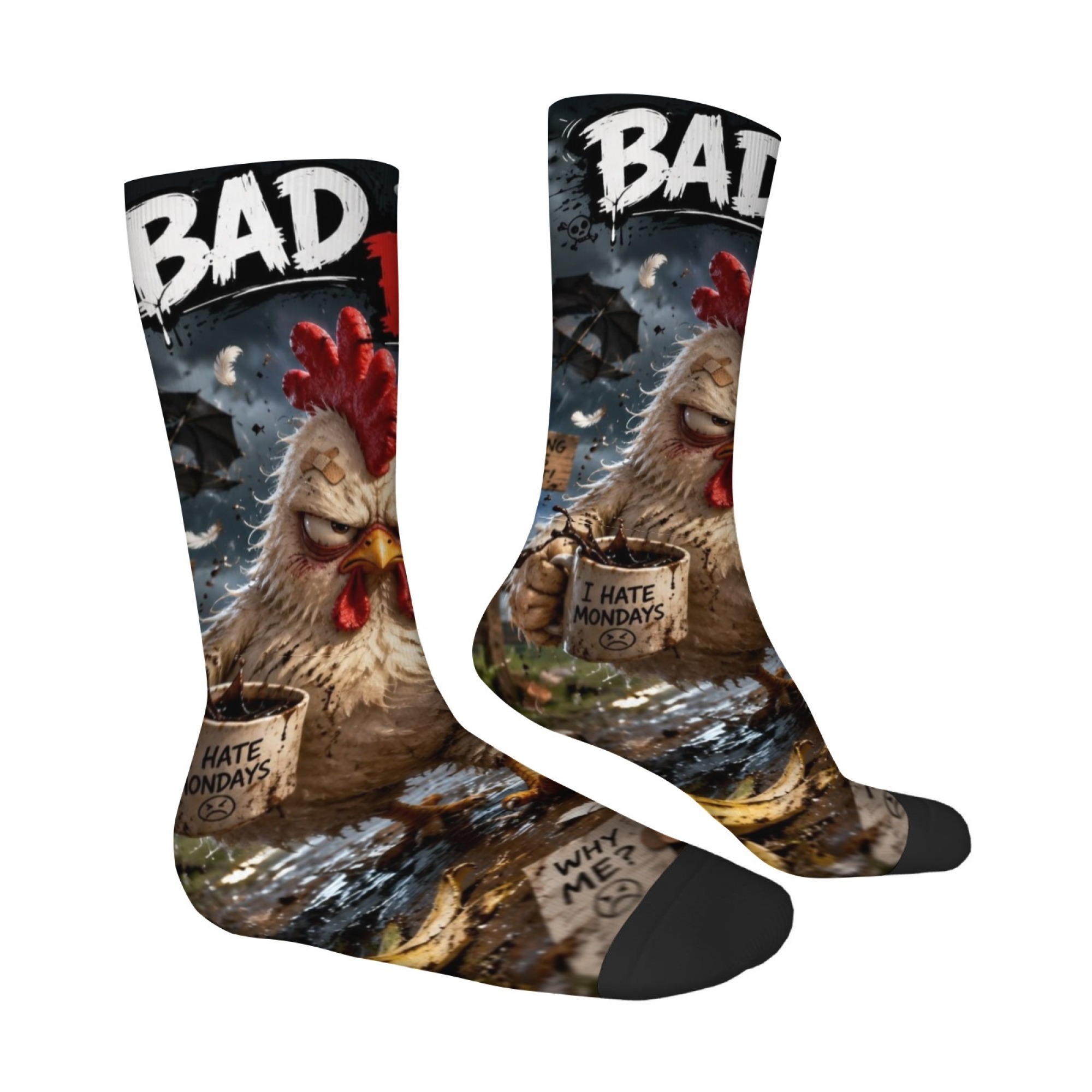 Funny and Quirky Rooster Print - Quirky Street Fashion recension och pris