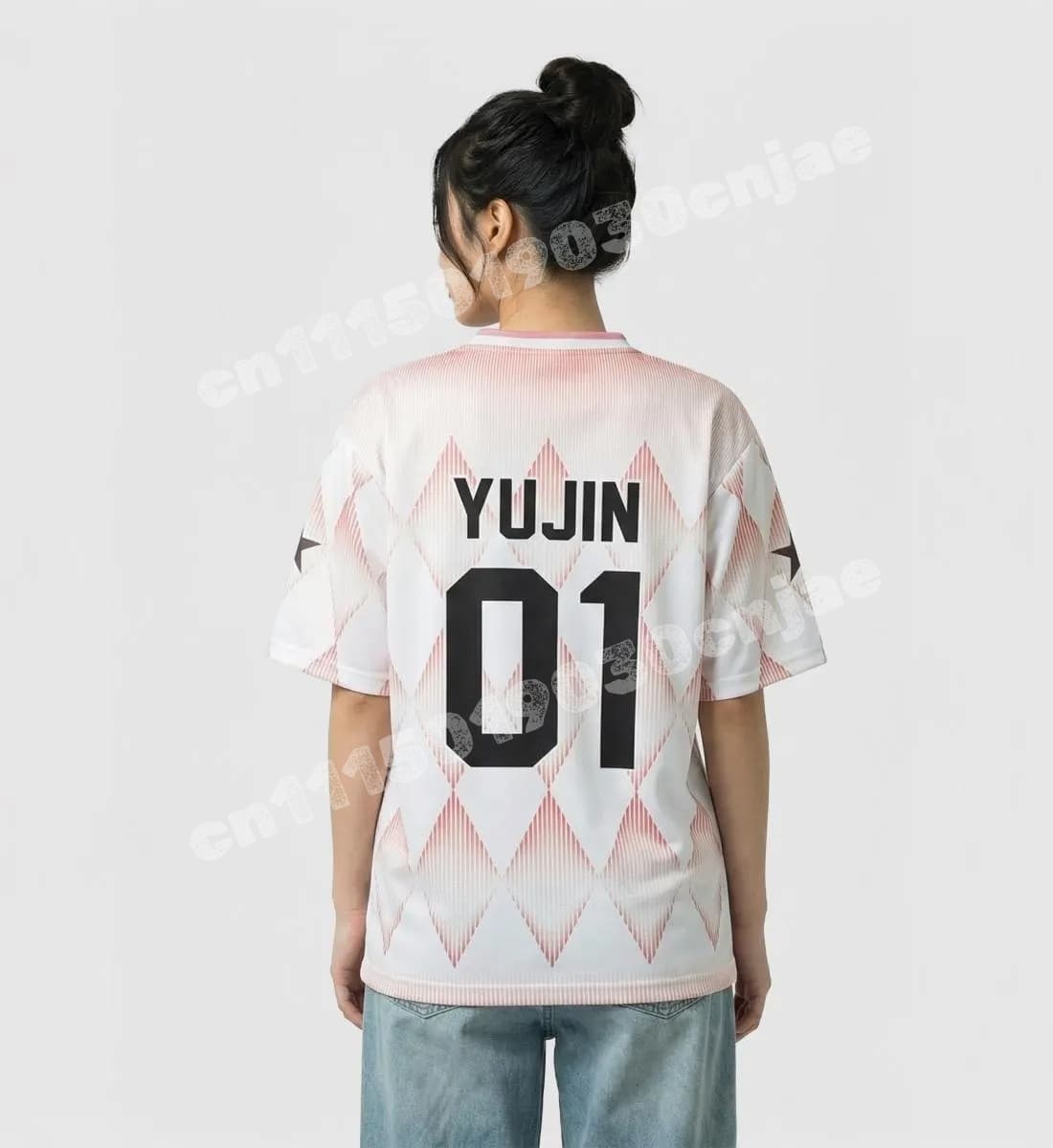 Kpop IVE Yujin 01 Diamond Latt - Street Fashion Kpop recension och pris