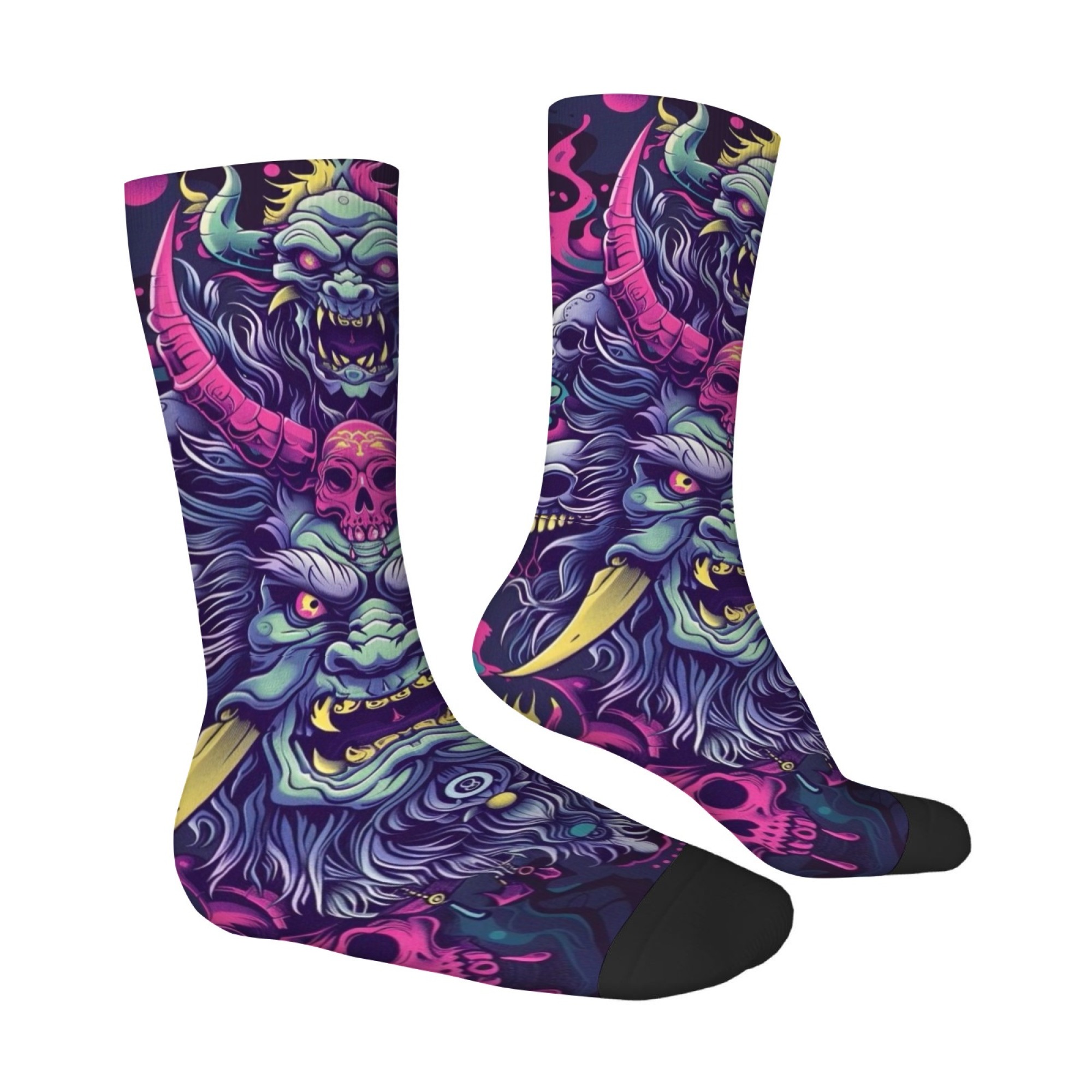 Fun Quirky Gothic Monster Prin - Quirky Street Fashion recension och pris