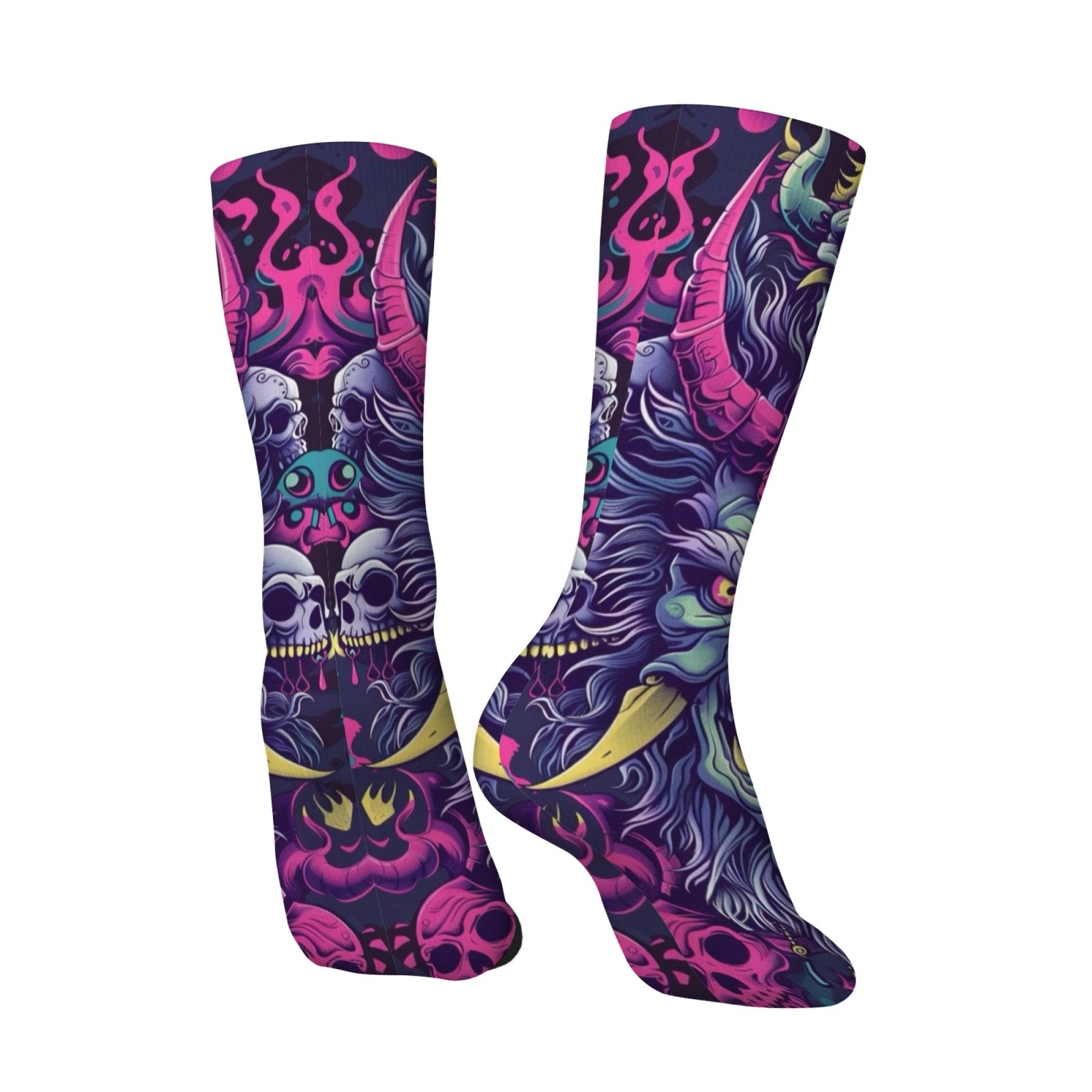 Fun Quirky Gothic Monster Prin - Quirky Street Fashion recension och pris
