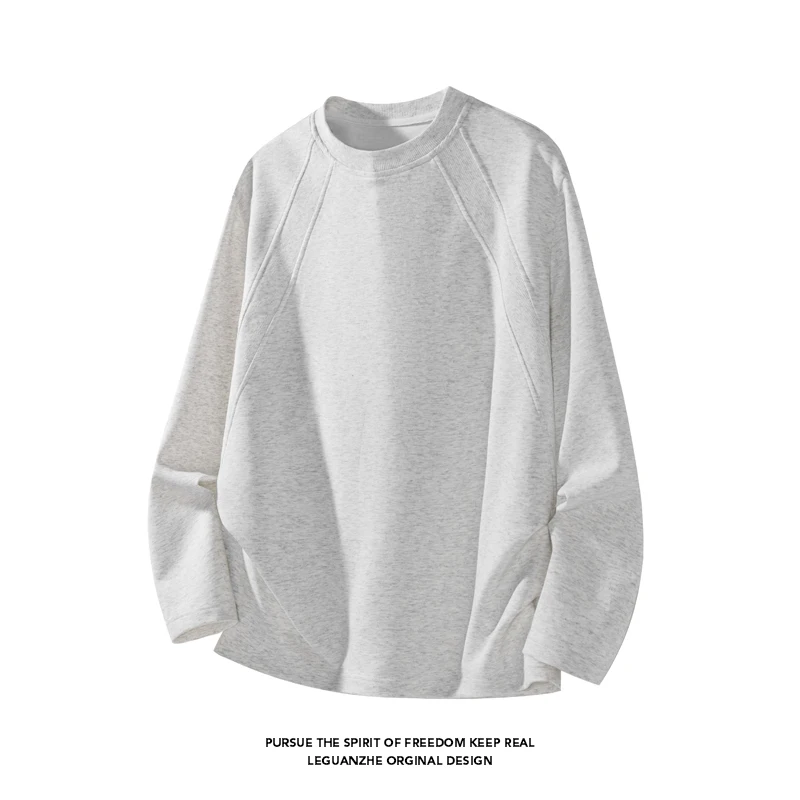 Men Fashion Raglan Seam Crew N - Street Fashion Us recension och pris