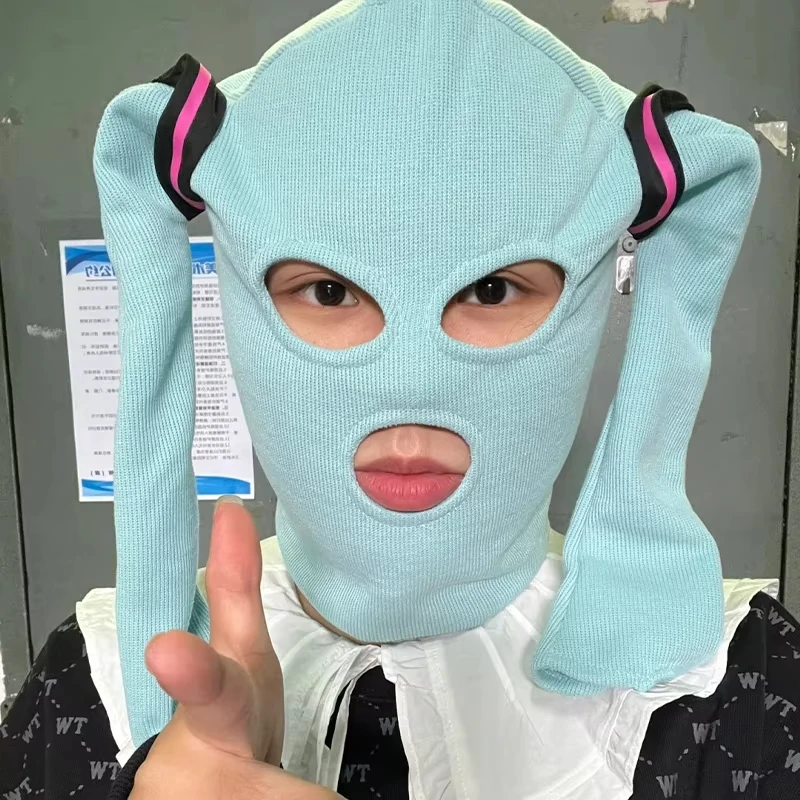 New Hatsune Miku Balaclava Mas - Street Fashion Model recension och pris