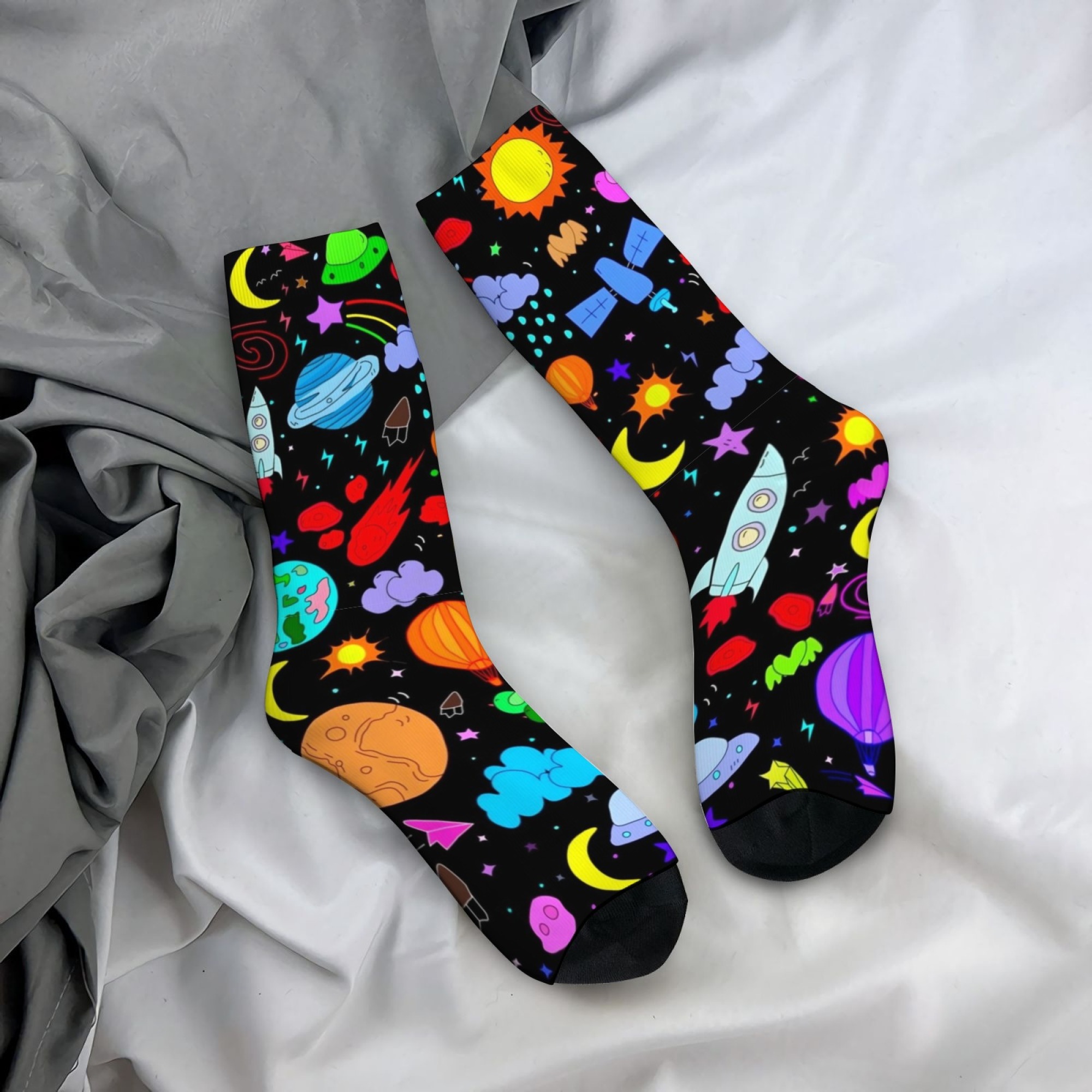 Cartoon Fun Earth Universe Pri - Quirky Street Fashion recension och pris