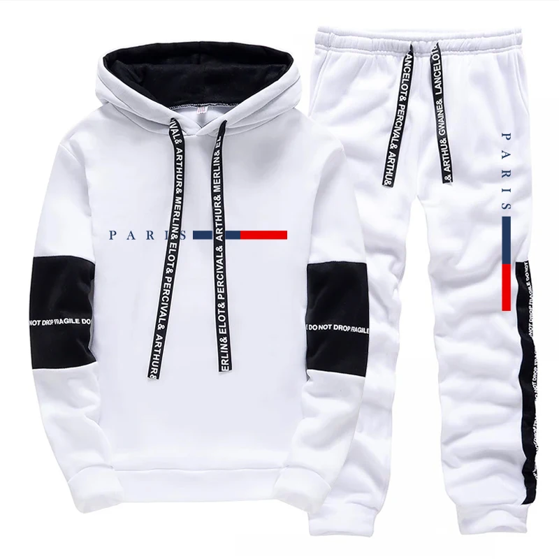 Men's Set/Hoodie/Pants Paris F - Street Fashion Winter recension och pris